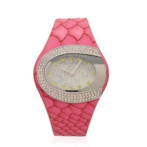 STRADA Watch Austrian Crystal Pink